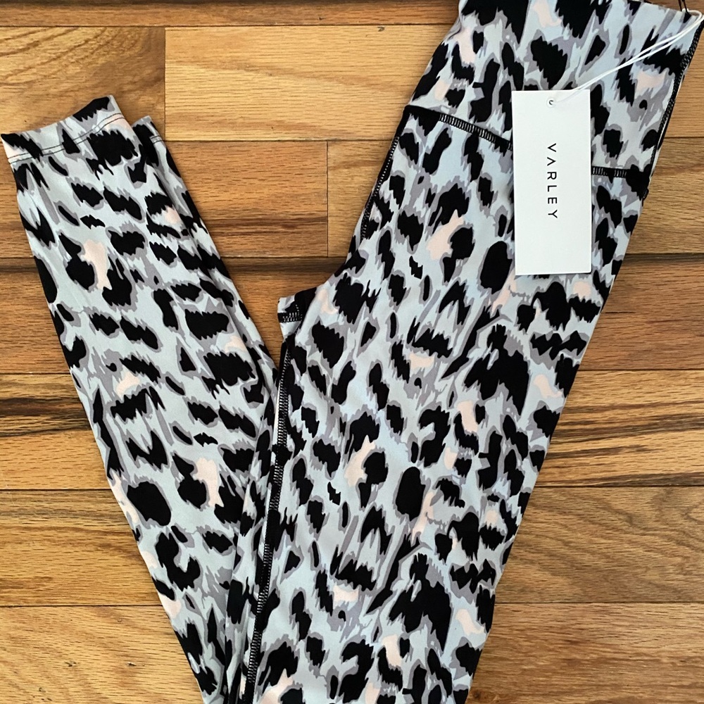 Varley Duncan Legging high waisted cheetah print🐆